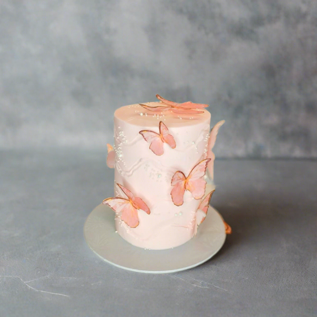 "Butterfly Swirl" Mini Cake
