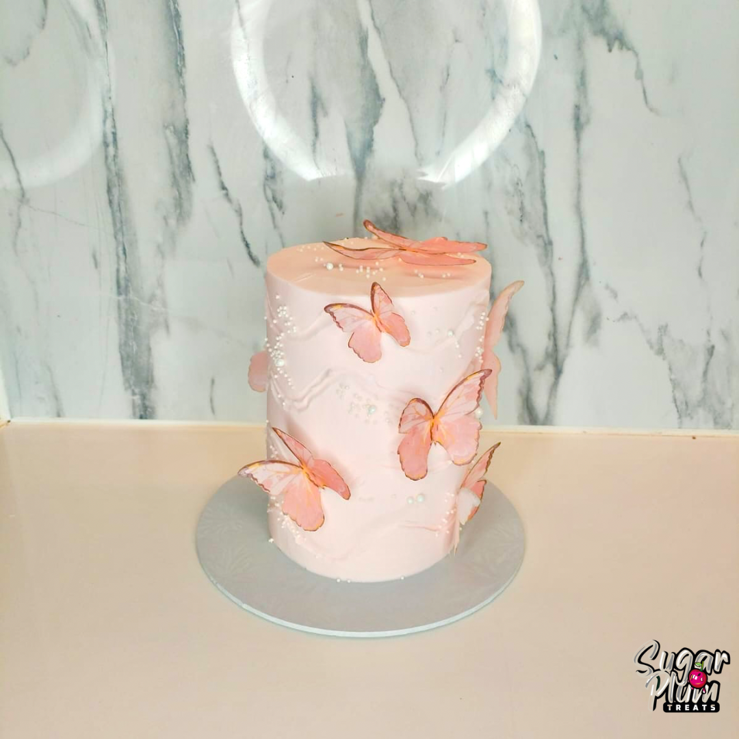 "Butterfly Swirl" Mini Cake