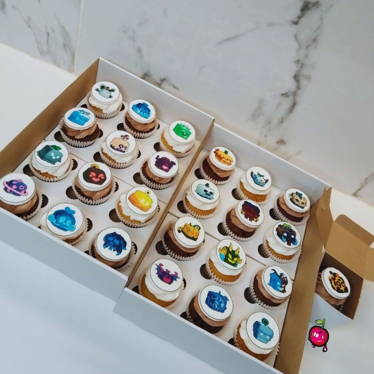 Roblox Themed Cupcakes
