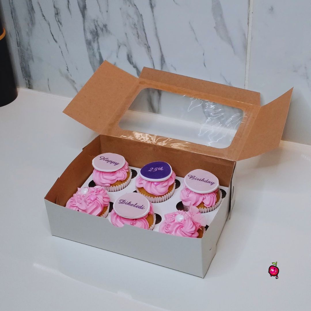 Months Celebration Birthday Cupcakes
