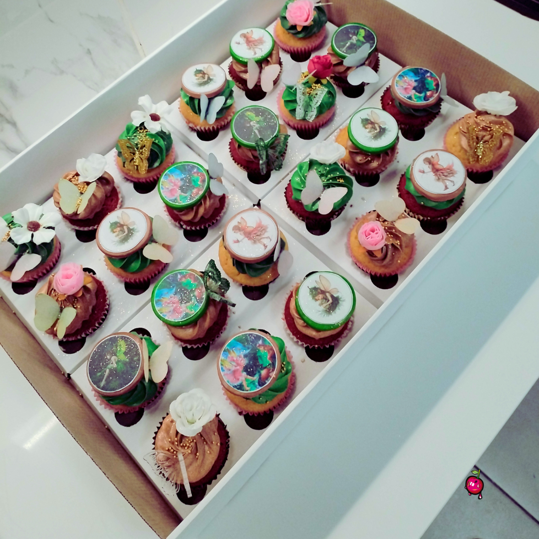 Fairies and Elfs Themed Cupcakes