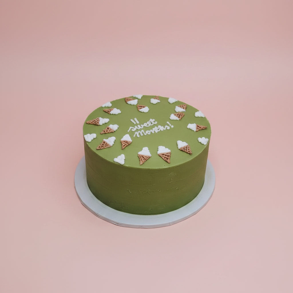 "11 Sweet Months" Bento Cake