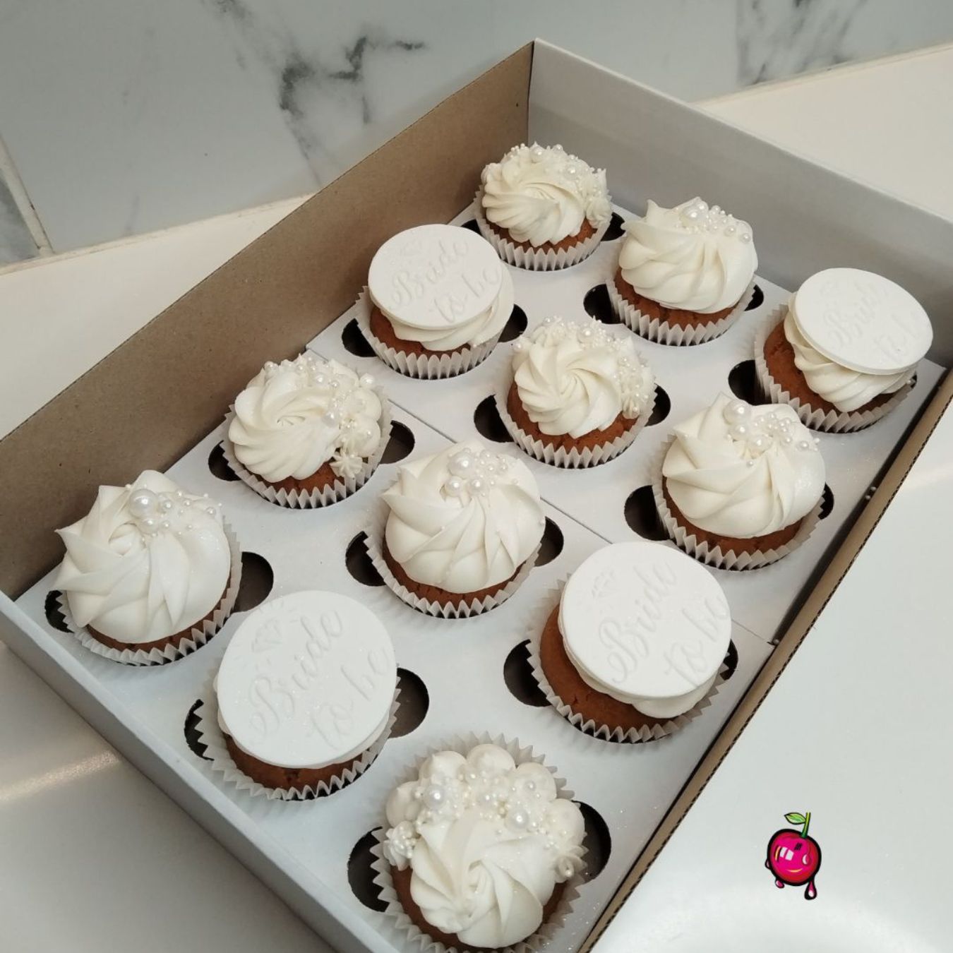 Bride To Be Themed Cupcakes