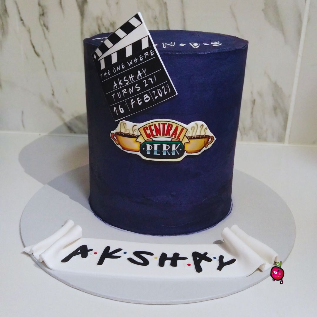 "Friends" Themed Birthday Cake