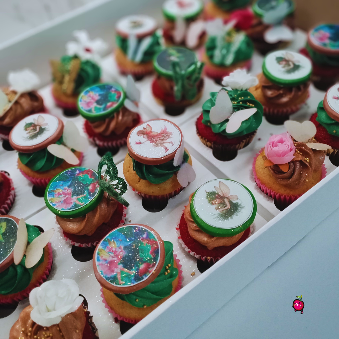 Fairies and Elfs Themed Cupcakes