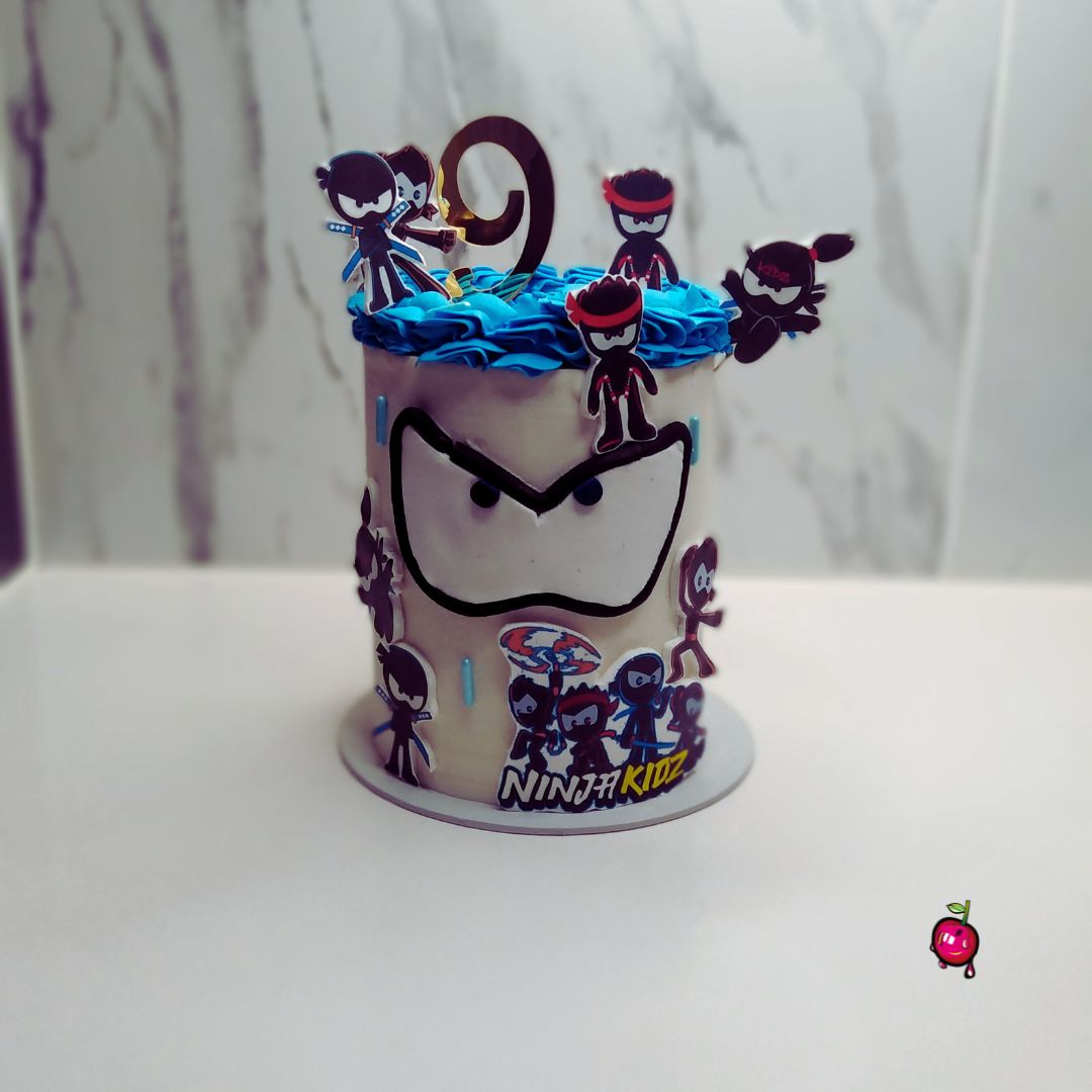 Ninja Friends Birthday Cake