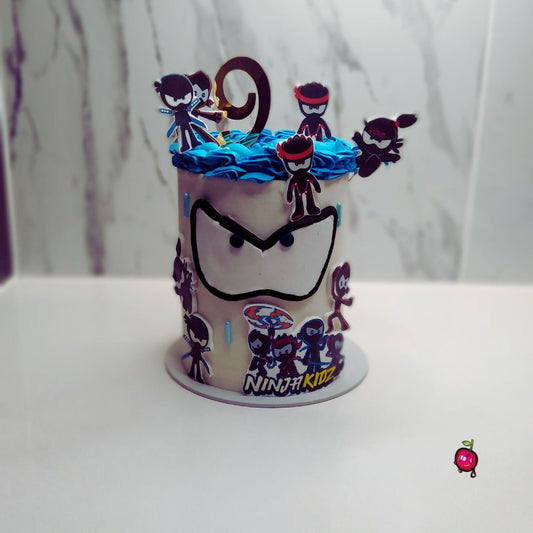 Ninja Friends Birthday Cake