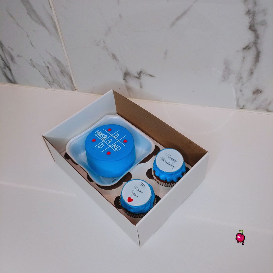 Husband & Dad Bento & Cupcake Box Set