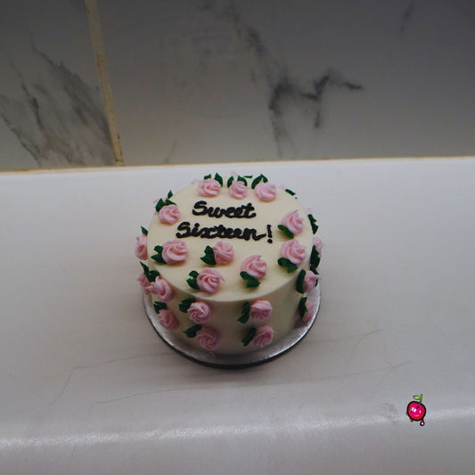 Sweet 16 Mini Roses Bento/ Lunchbox Cake