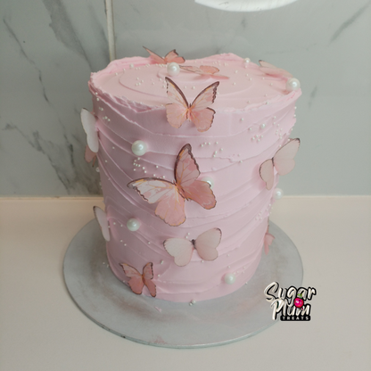 "Butterfly Swirl" Mini Cake