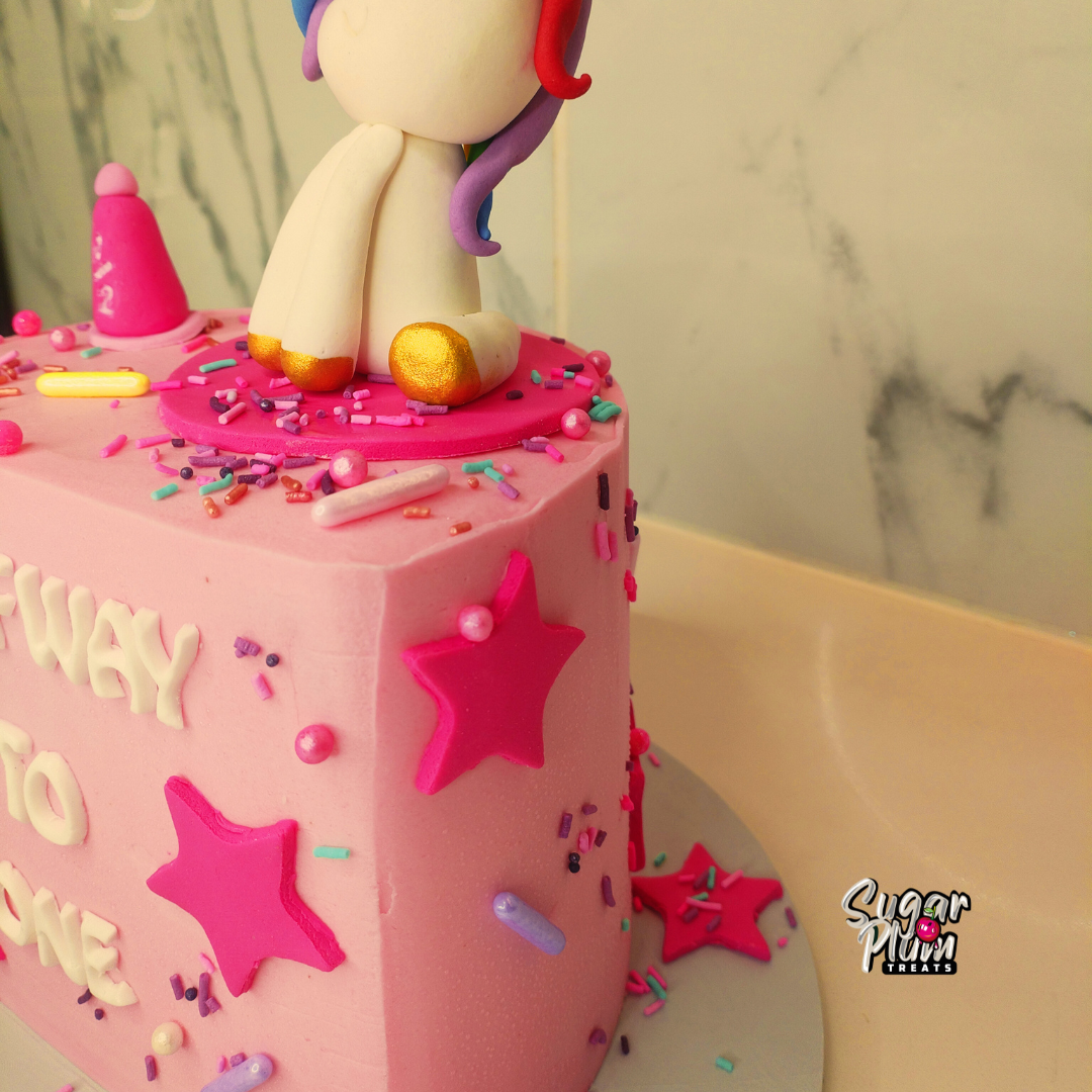 UnicornTheme Mini Half Cake