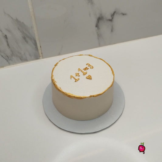 1+1=3 Bento/Lunchbox Cake