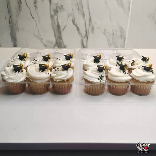 Graduation Hat Themed Cupcakes