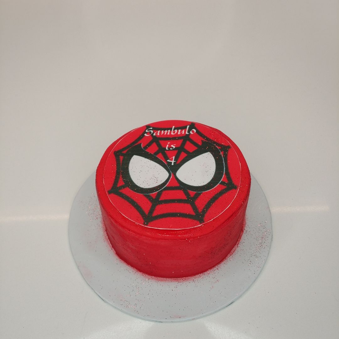 Spiderman Bento- Lunchbox Cake