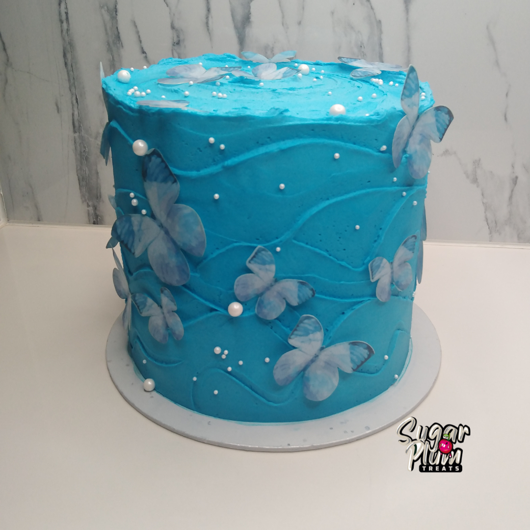 "Butterfly Swirl" Mini Cake