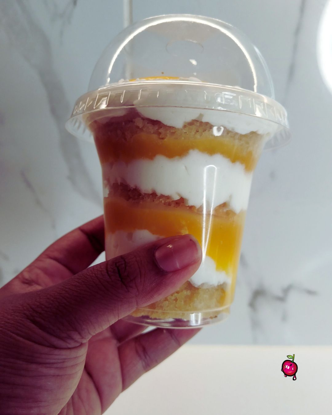 Lemon Curd and Cream Cup