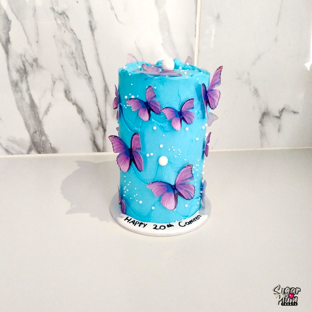 "Butterfly Swirl" Mini Cake