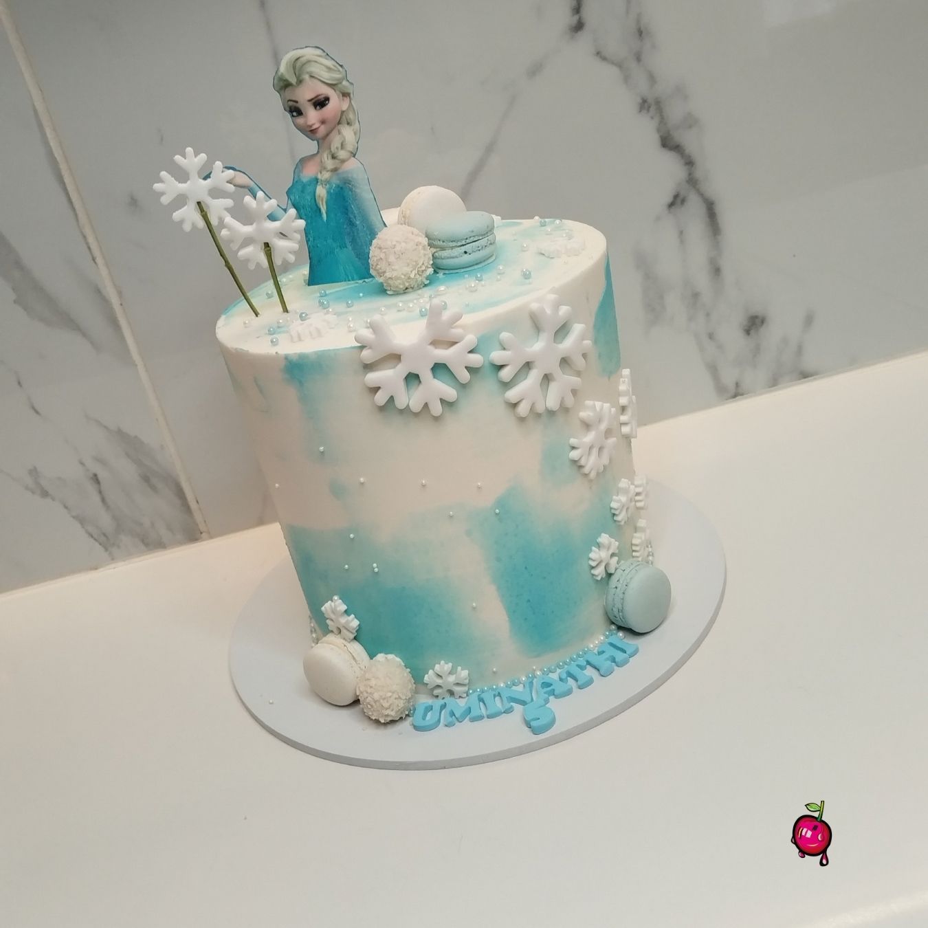Frozen Elsa Snow Queen Cake - Winter Wonderland Theme