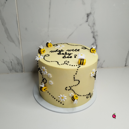 Bee Themed Baby Shower Cake