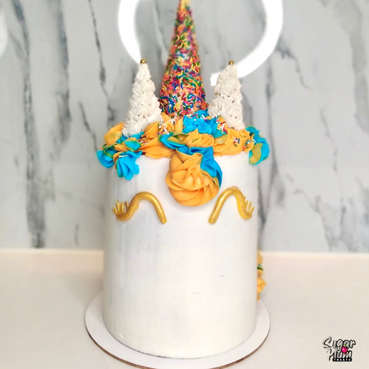 Custom Unicorn Sprinkles Cake