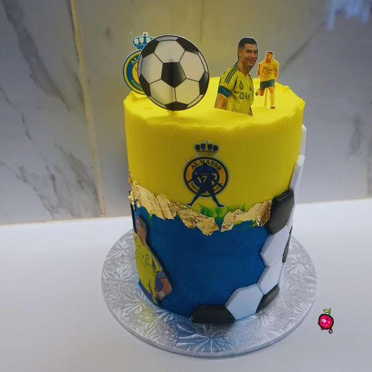 Cristiano Ronaldo & Real Madrid Themed Cake