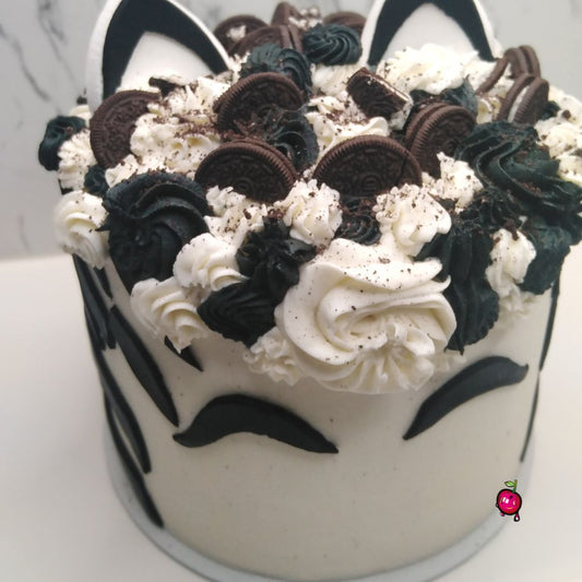 Cute Zebra Birthday Cake