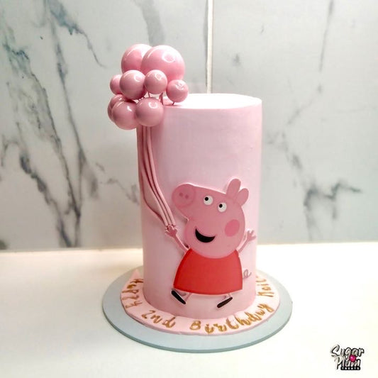 "Peppa Pig Birthday " Mini Cake