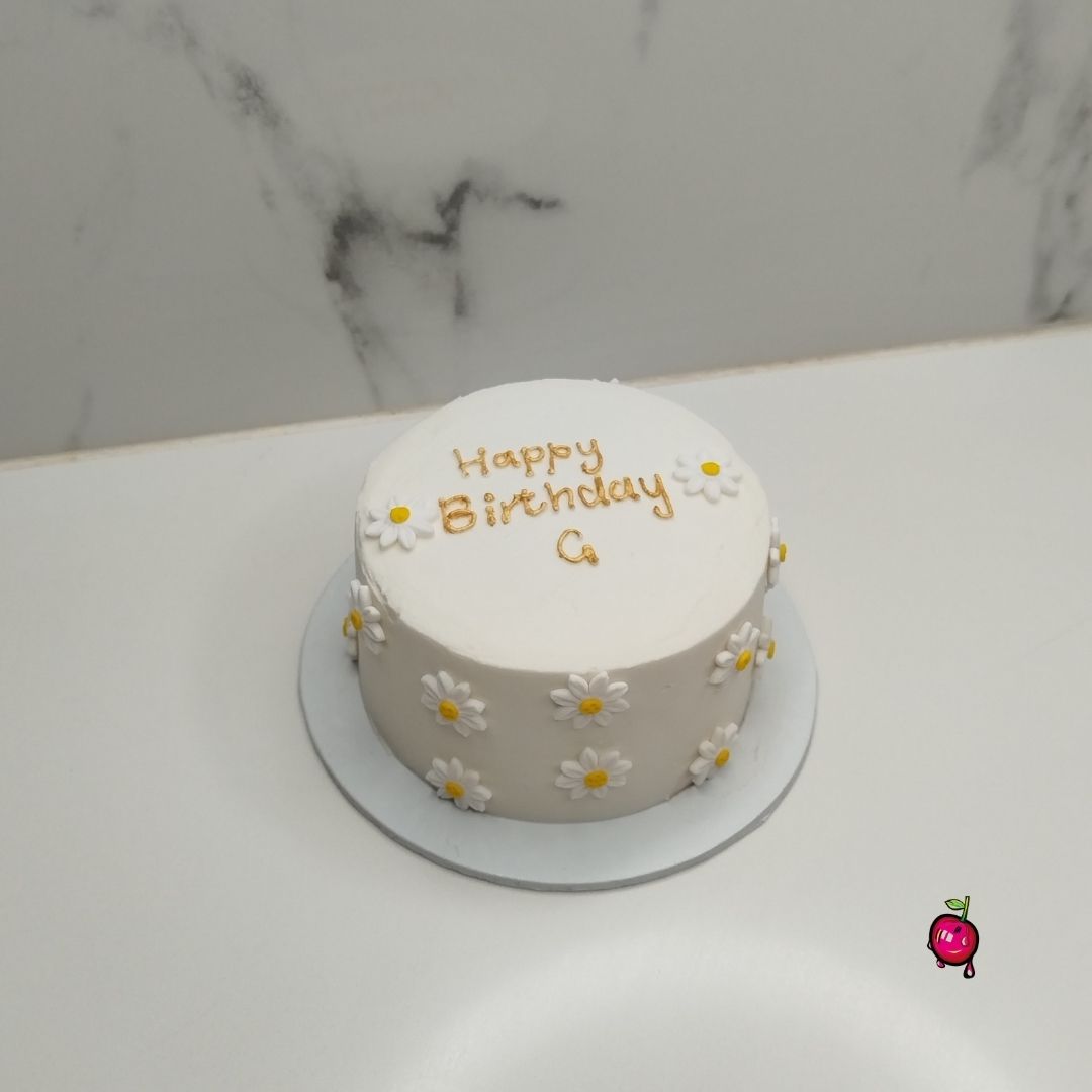 "Happy Birthday G" Bento Cake