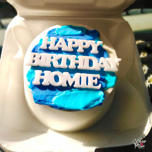 “ Happy Birthday Homie” Lunchbox Cake