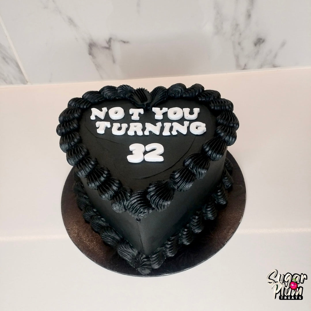 ”Not you turning” + Age Heart Cake