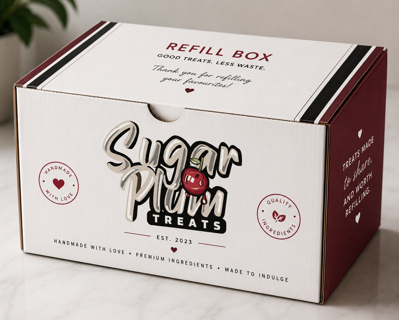 Shortbread Biscuit Refill Box