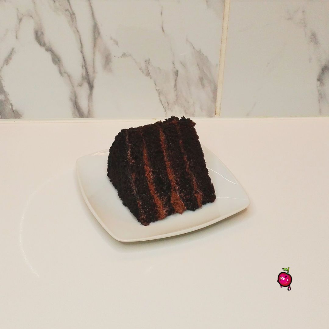 Chocolate Mousse Cake Slice