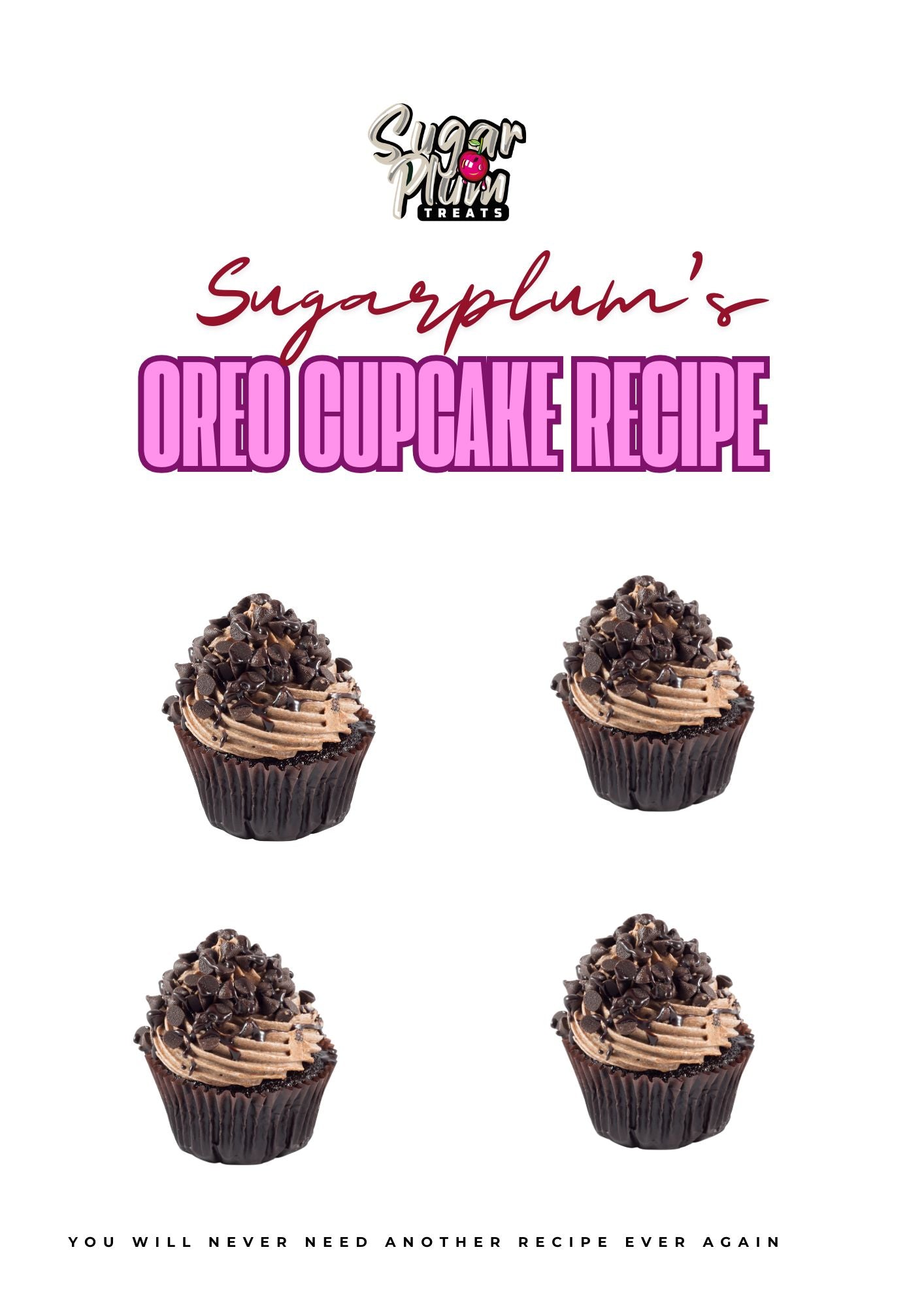 Sugarplum's Original Oreo Cupcakes Recipe