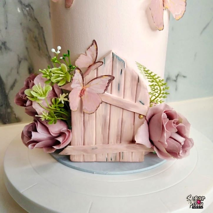 Custom book themed cake