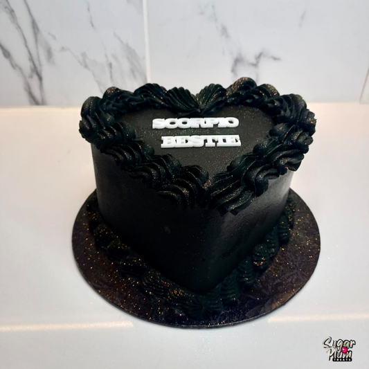Scorpio's Bestie Heart Cake