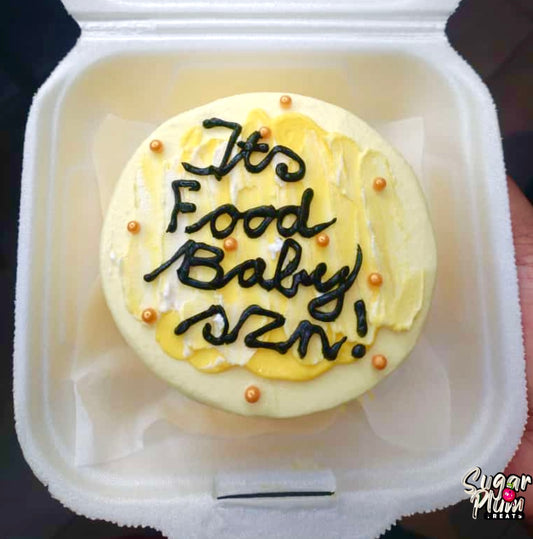 “ Food Baby SZN!” Bento- Lunchbox Cake