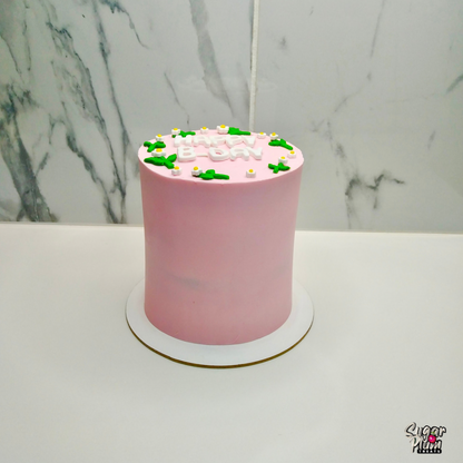 “Happy B-Day” Mini Cake