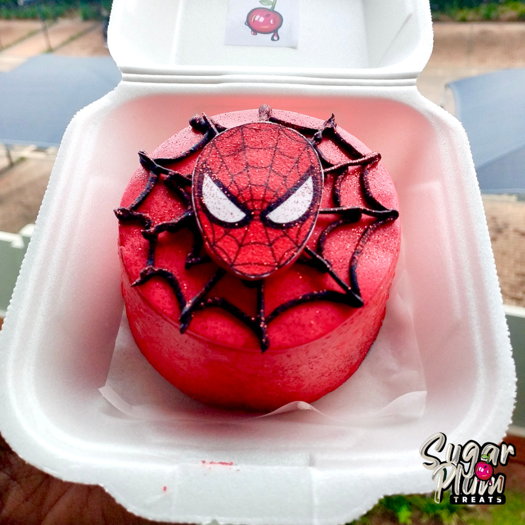 Spiderman Bento- Lunchbox Cake