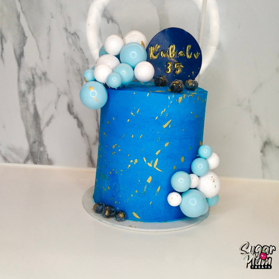 35th Birthday in the Theme of Blue.