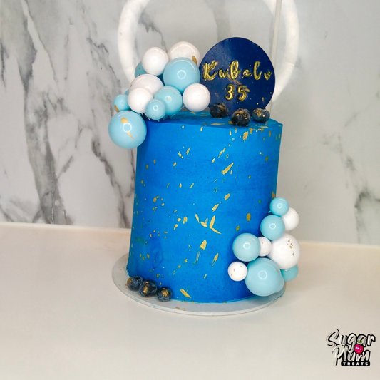 35th Birthday in the Theme of Blue.