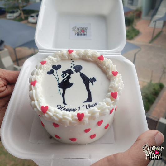 “Happy 1 Year” Bento- Lunchbox Cake