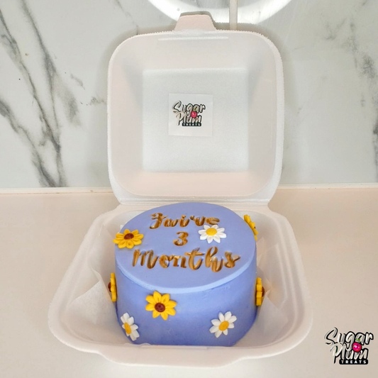 Daisy and Sunflower Bento/ Lunchbox Cake