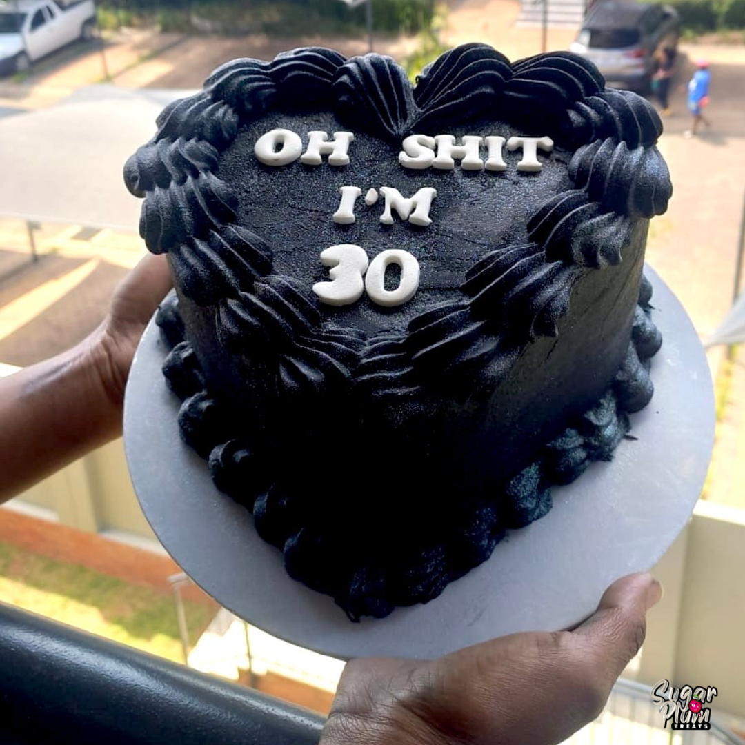 “Oh Sh*t Im” + Age Heart Cake