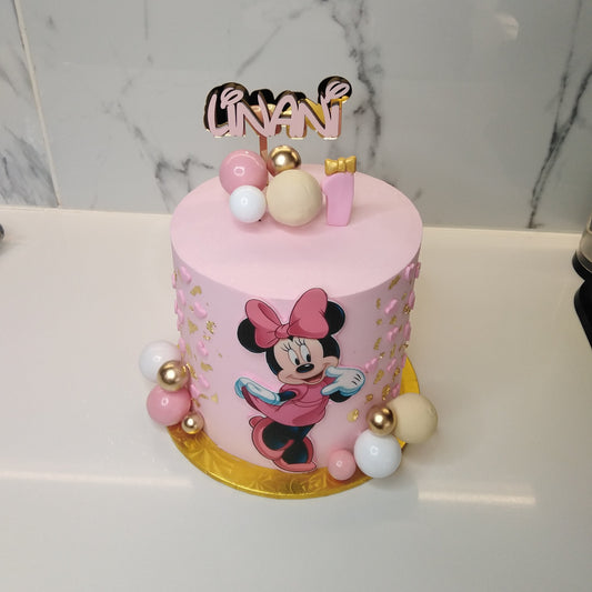 Minnie Mouse Birthday Cake