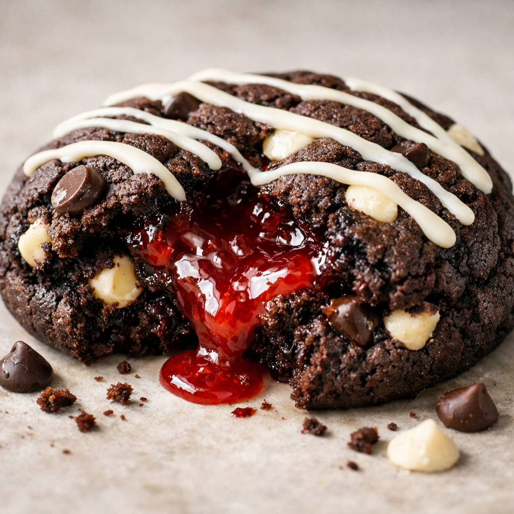 Valentine's & Galentine's 3 Piece Chunky Cookie Box | Tiramisu, Black Forest & Walnut Caramel