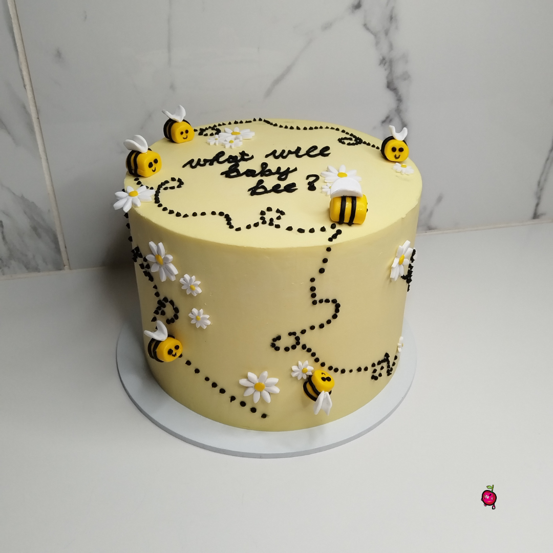 Paris Themed Birthday Cake 