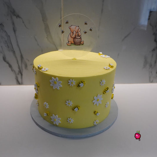 Winnie The Pooh & Bees Themed Cake