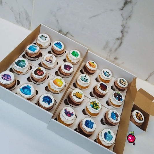 Roblox Themed Cupcakes