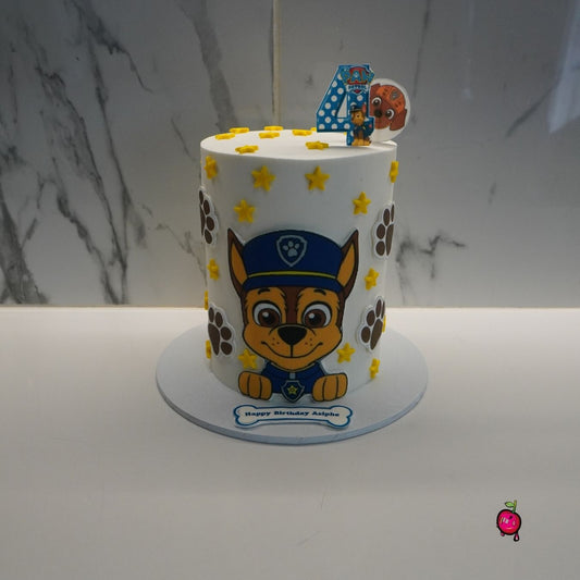 Paw Patrol Themed Birthday Cake