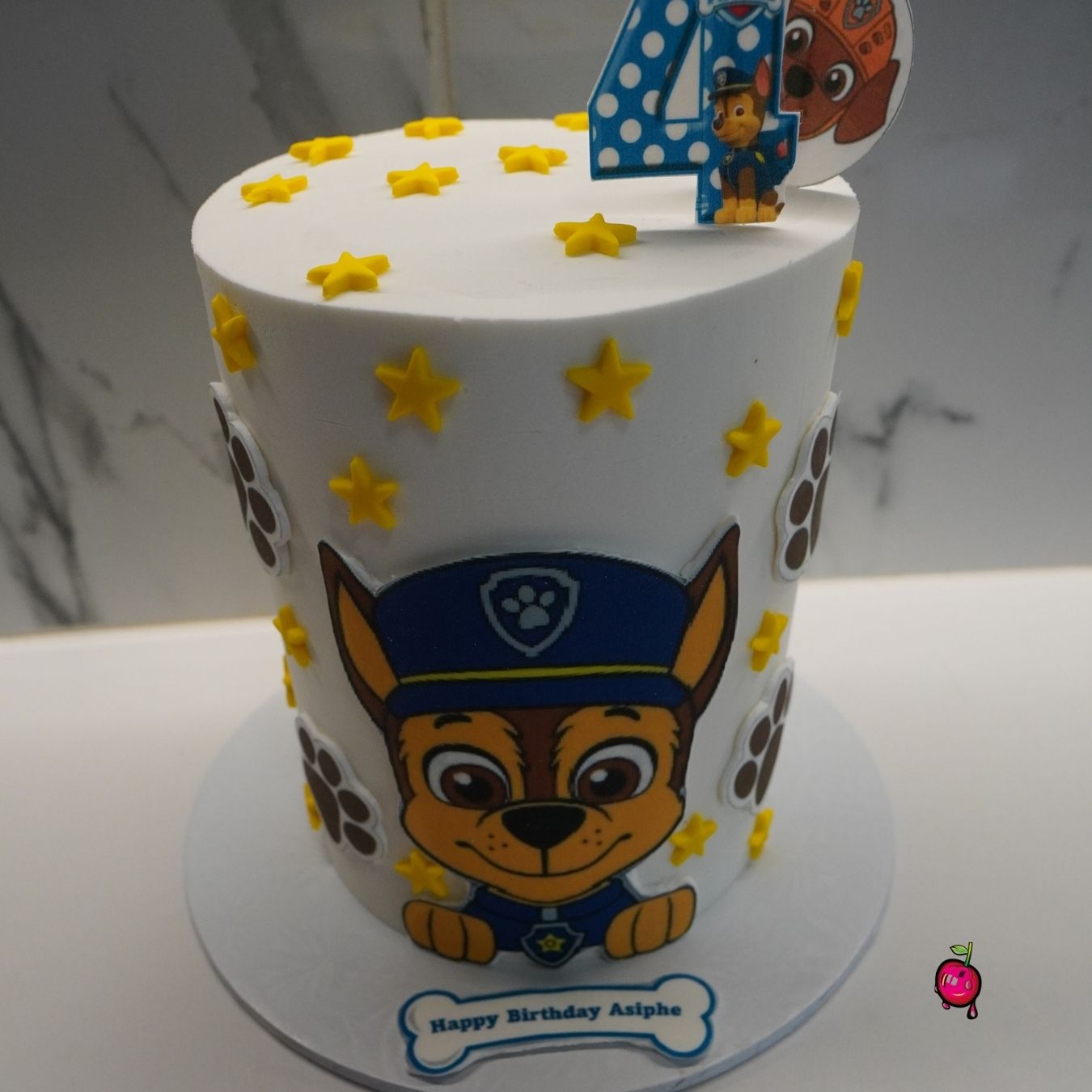 Paw Patrol Themed Birthday Cake